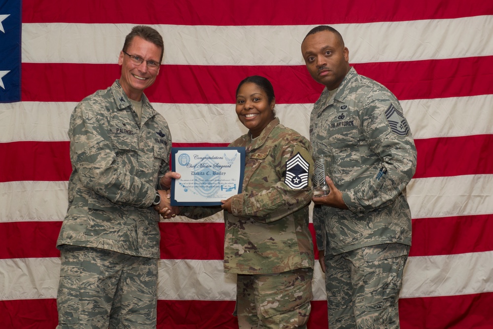 Team Hurlburt hosts chief master sergeant release party