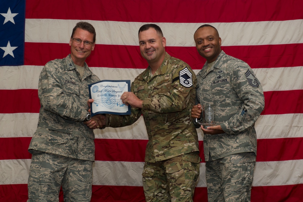 Team Hurlburt hosts chief master sergeant release party