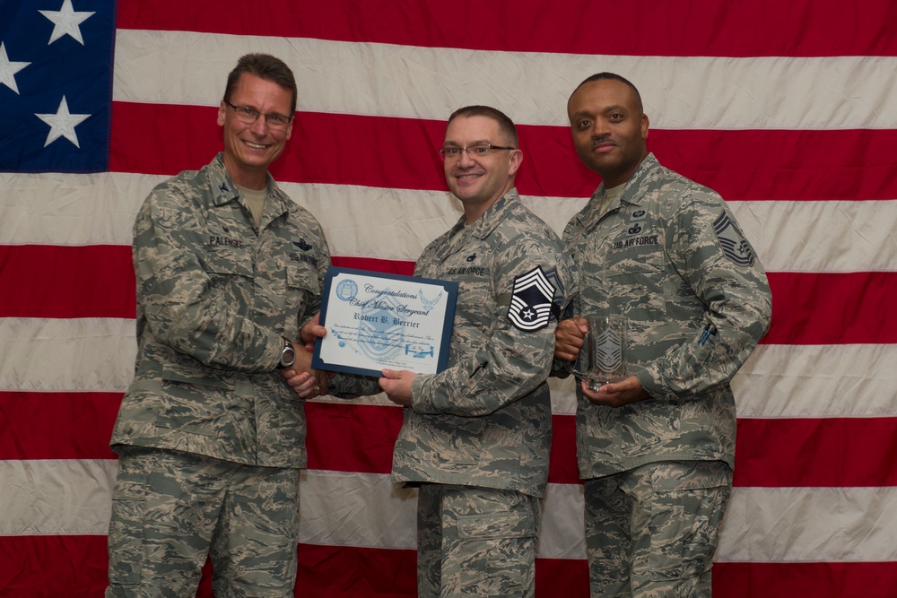 Team Hurlburt hosts chief master sergeant release party