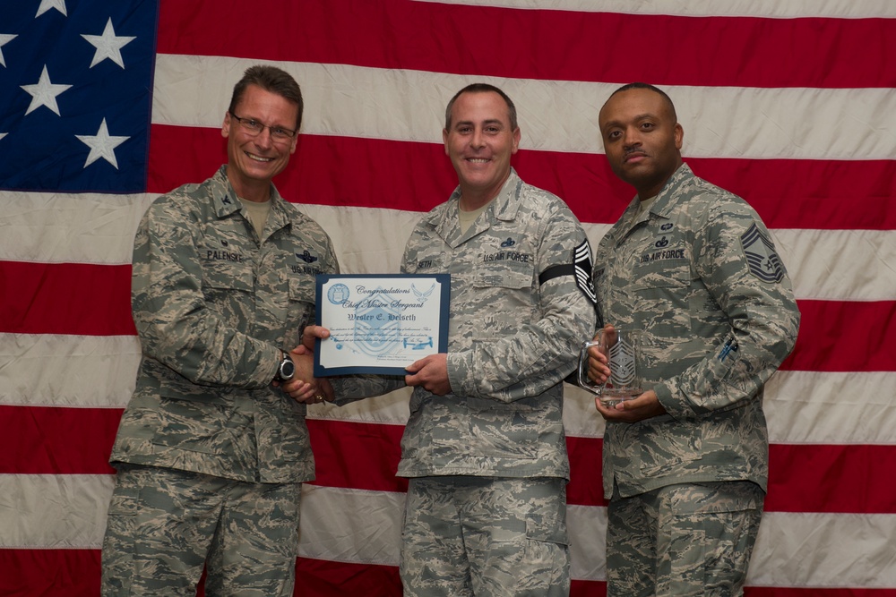 Team Hurlburt hosts chief master sergeant release party