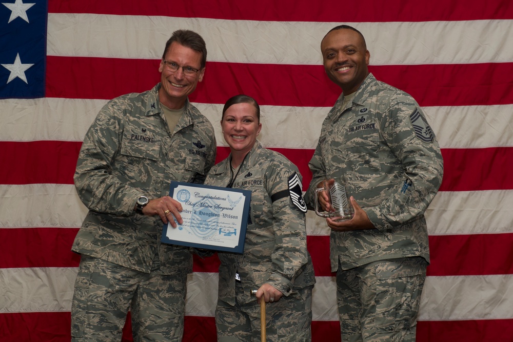 Team Hurlburt hosts chief master sergeant release party