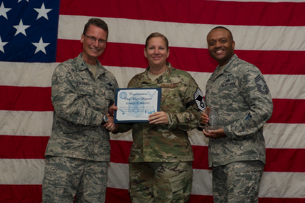 Team Hurlburt hosts chief master sergeant release party