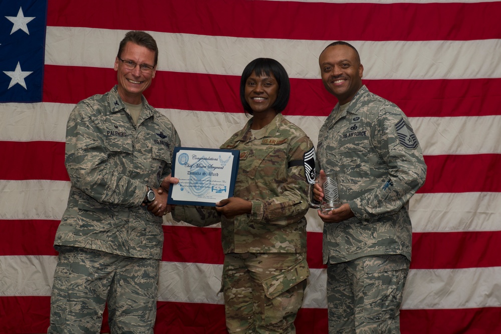 Team Hurlburt hosts chief master sergeant release party