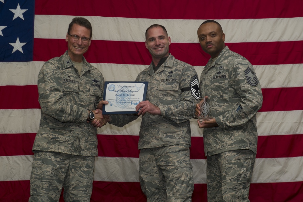 Team Hurlburt hosts chief master sergeant release party