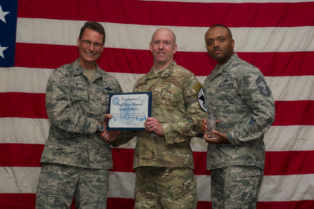 Team Hurlburt hosts chief master sergeant release party