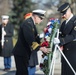 Vice Adm. Ray Griggs, Vice Chief of the Australian Defence Force, Participates in an Armed Forces Full Honors Wreath-Laying Ceremony at the Tomb of the Unknown Soldier