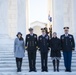 Vice Chief of the Australian Defence Force Vice Adm. Ray Griggs Participates in an Armed Forces Full Honors Wreath-Laying at the Tomb of the Unknown Soldier