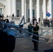 Vice Chief of the Australian Defence Force Vice Adm. Ray Griggs Participates in an Armed Forces Full Honors Wreath-Laying at the Tomb of the Unknown Soldier