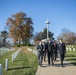 Vice Chief of the Australian Defence Force Vice Adm. Ray Griggs Participates in an Armed Forces Full Honors Wreath-Laying at the Tomb of the Unknown Soldier