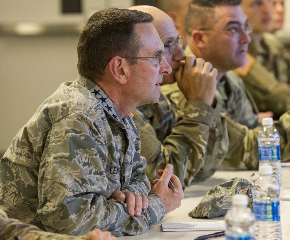 SoCal Fires: National Guard Bureau Chief briefed at JFTB Los Alamitos