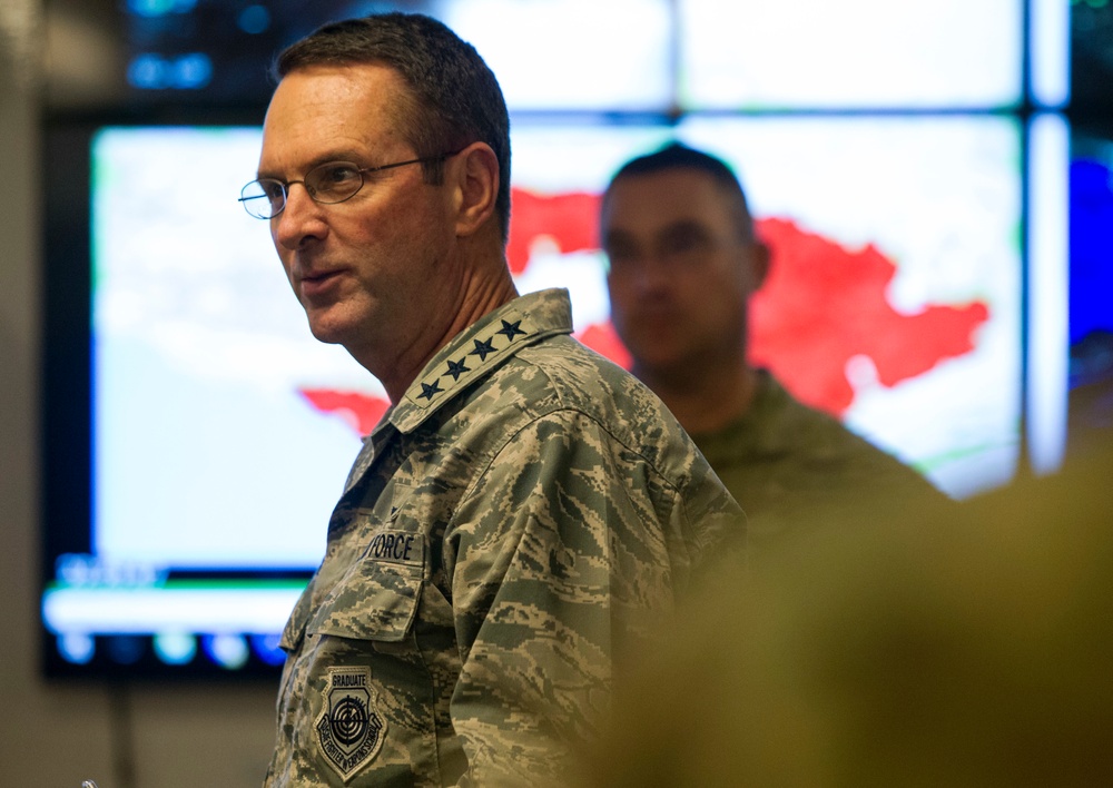 SoCal Fires: National Guard Bureau Chief briefed at JFTB Los Alamitos