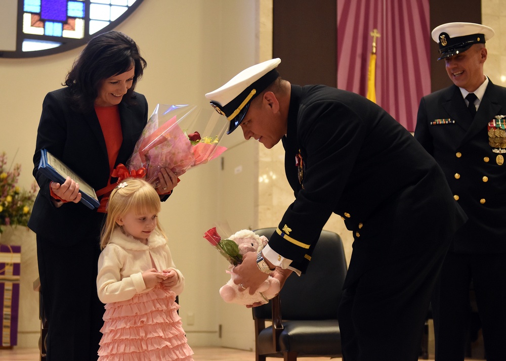 CFAY observes a retirement ceremony.