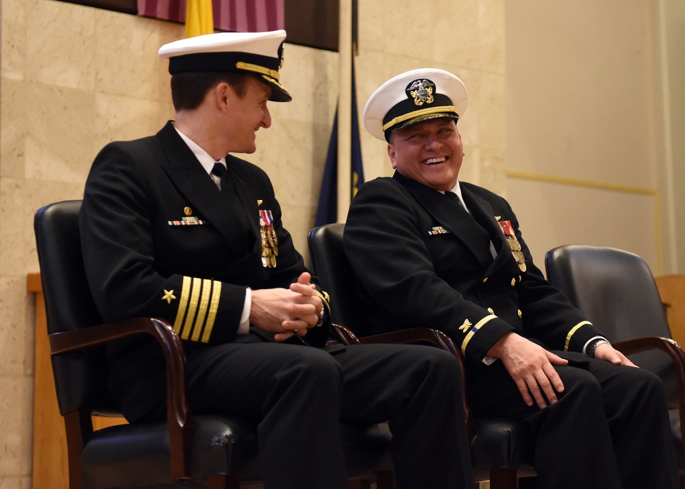 CFAY observes a retirement ceremony.