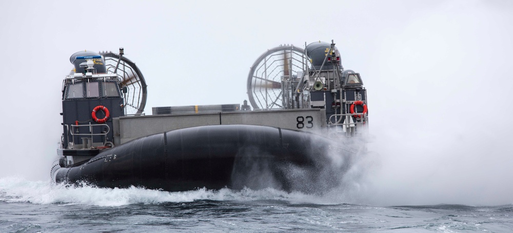 USS New York (LPD 21) conducts COMPTUEX