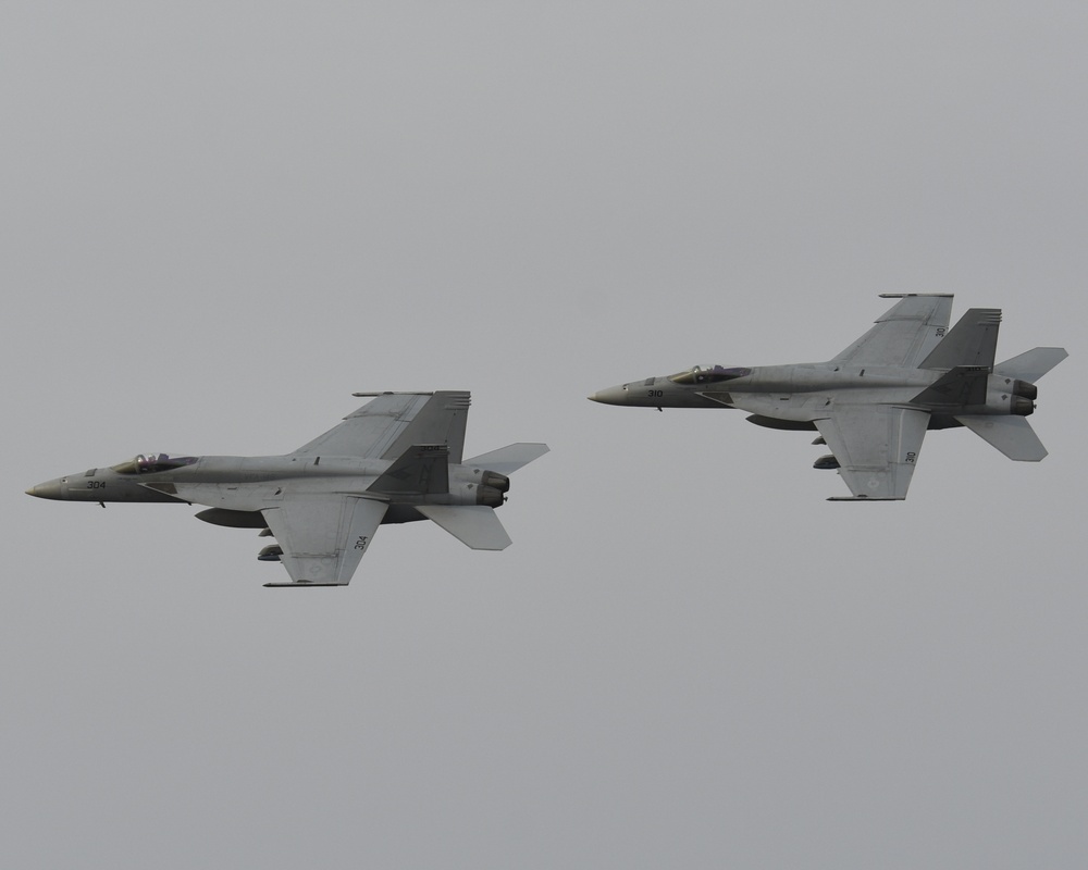 Jets Fly in Formation