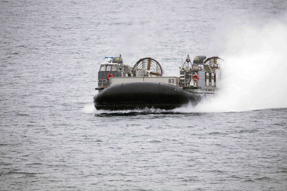 USS New York (LPD 21) conducts COMPTUEX