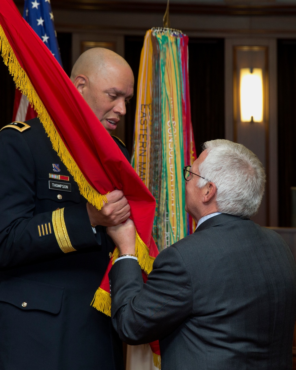 Brig. Gen. Michael C. Thompson promotion ceremony