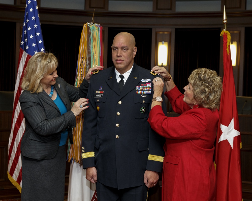 Brig. Gen. Michael C. Thompson promotion ceremony