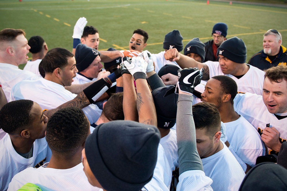 Navy Region Northwest and Joint Base Lewis McChord Play 18th Annual Flag Football Game