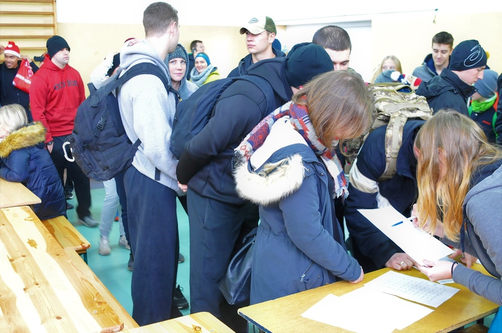 Battle Group Poland marathon participation