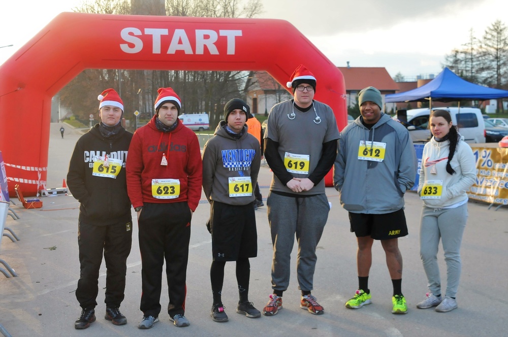 Battle Group Poland marathon participation