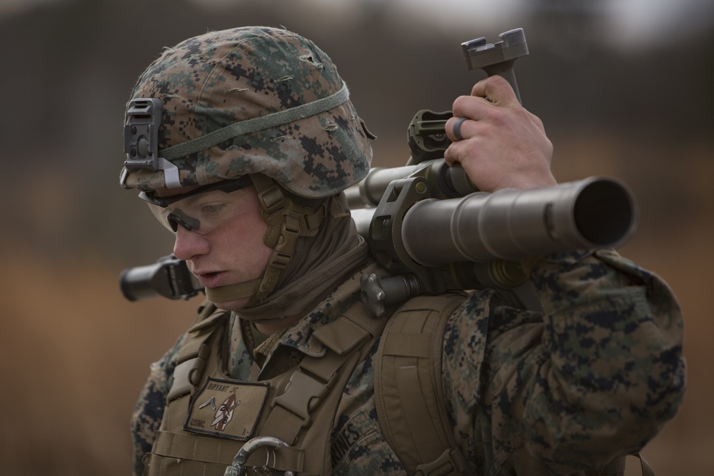 U.S. Marines fire M224 60mm Lightweight Mortars