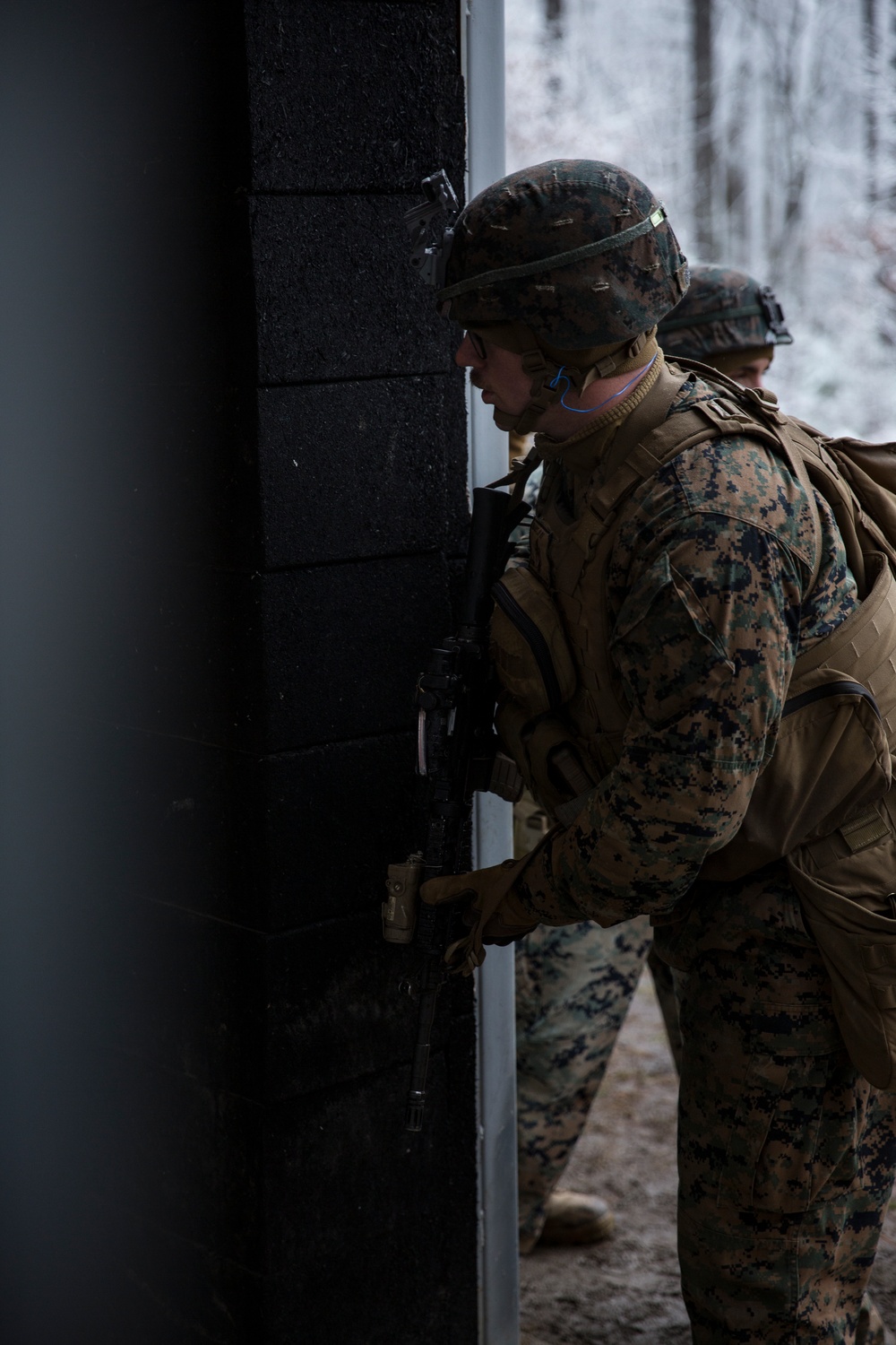 2nd Battalion, 8th Marine Regiment house clearing exercise