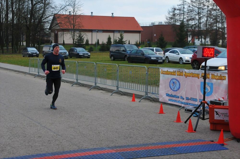 Battle Group Poland marathon participation