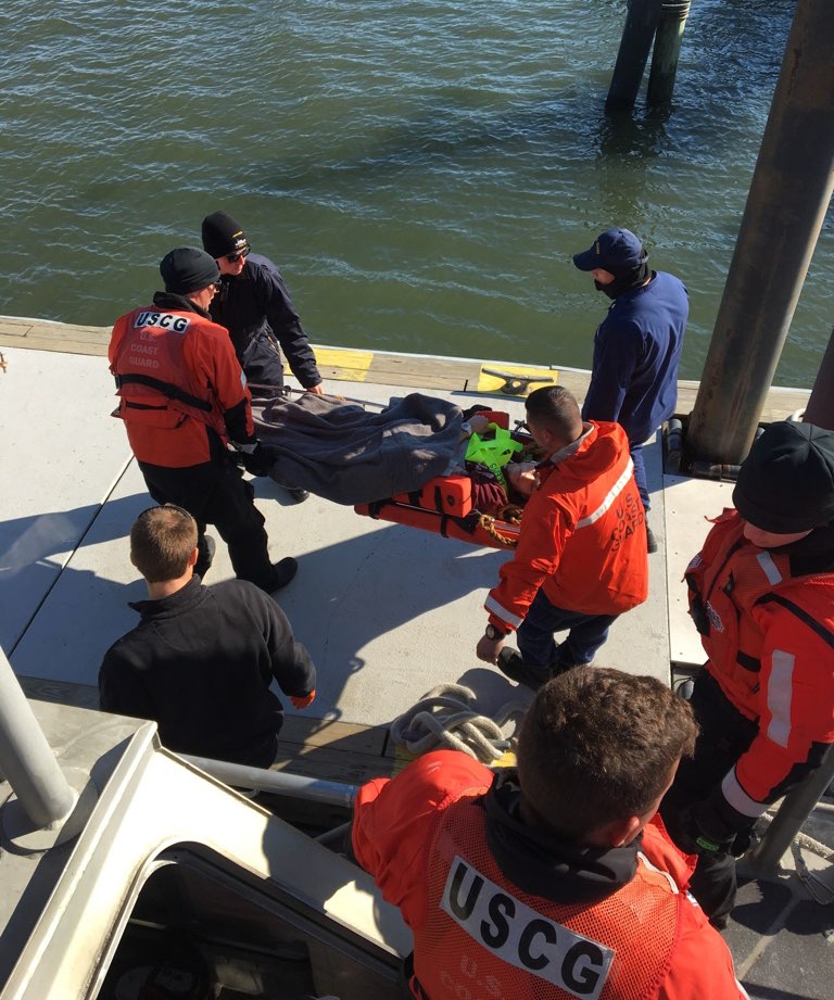 Coast Guard medevacs 1 from fishing vessel near Hatteras Island, NC