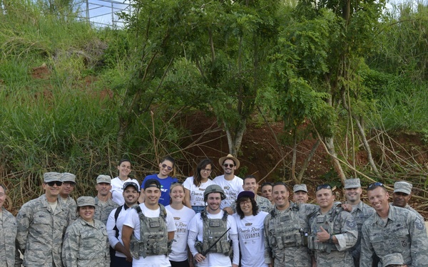 Group Photo of 156th AW and Foundation for Puerto Rico