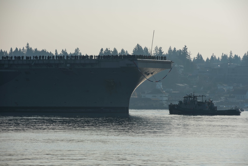 Nimitz Returns from Deployment