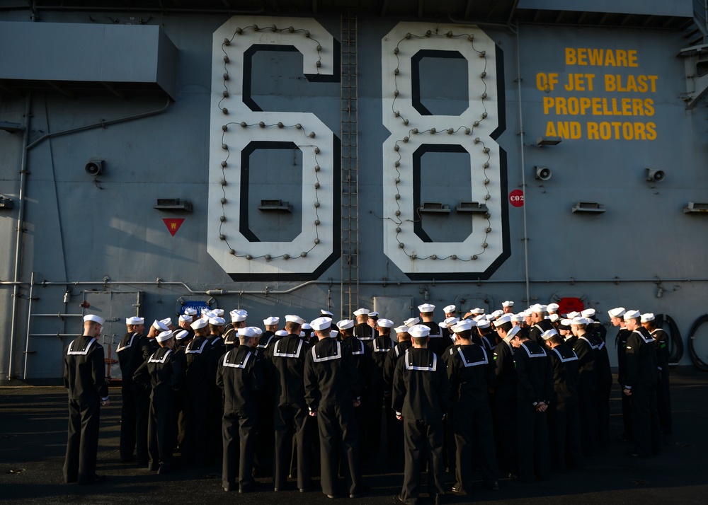 Nimitz Returns From Deployment