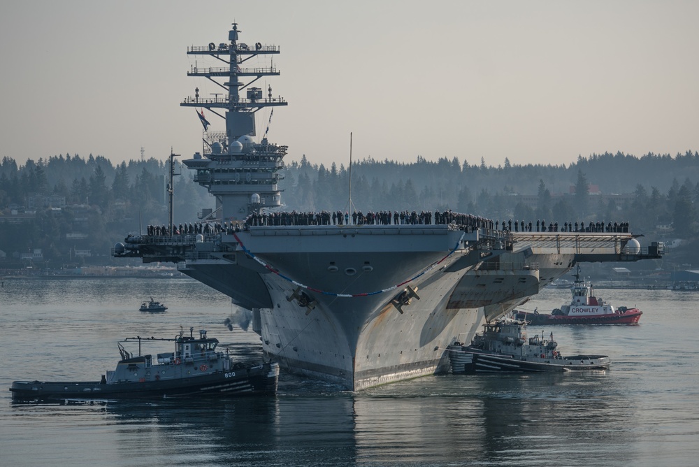 Nimitz Returns from Deployment