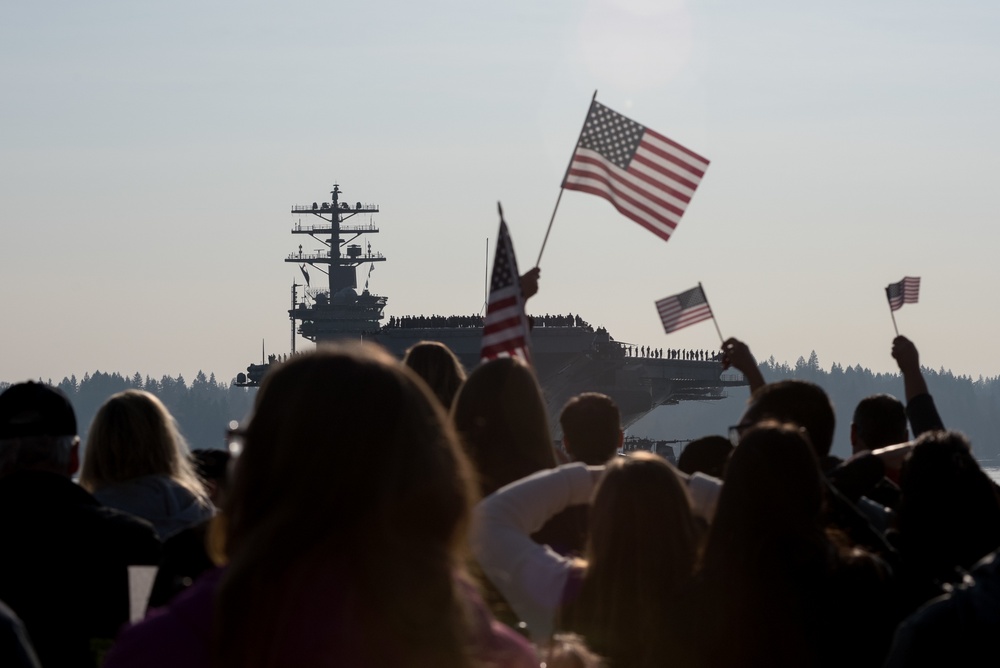 Nimitz Returns from Deployment