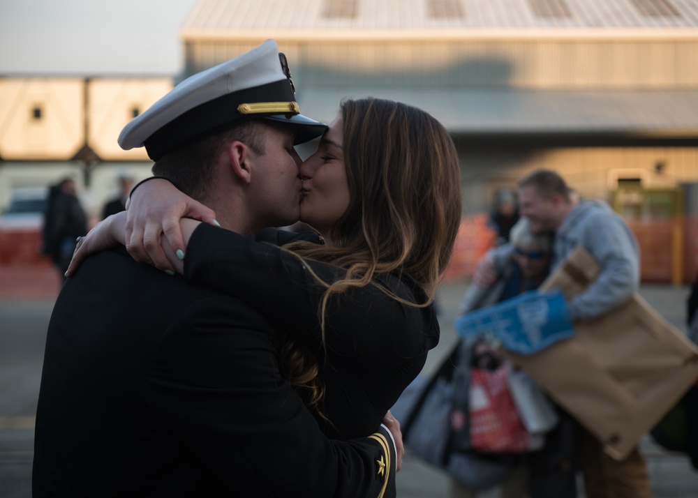 Nimitz Returns from Deployment