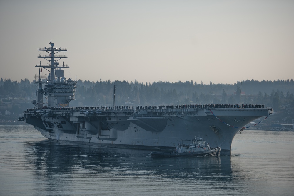 Nimitz Returns from Deployment