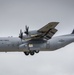 Operation Christmas Drop 2017 C-130J Super Hercules arrival