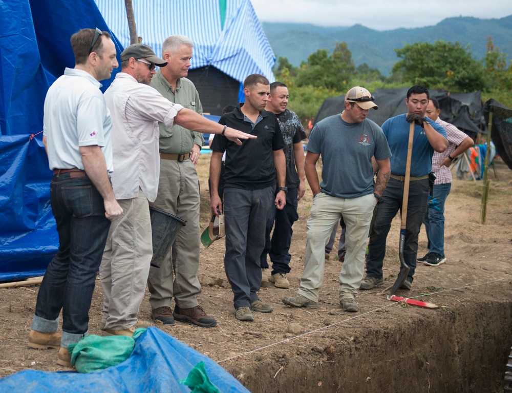 Joint Field Activity in Xiang Khouang Province, Laos