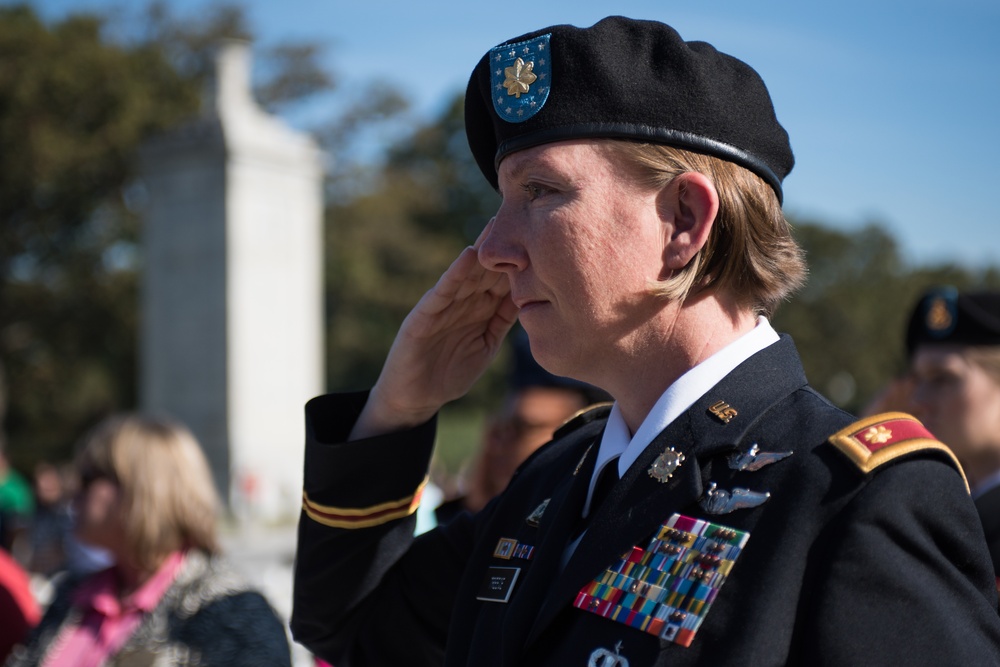 Changing the face of courage: Oklahoma women celebrate the 20th Anniversary of the Women in Military Service for America Memorial
