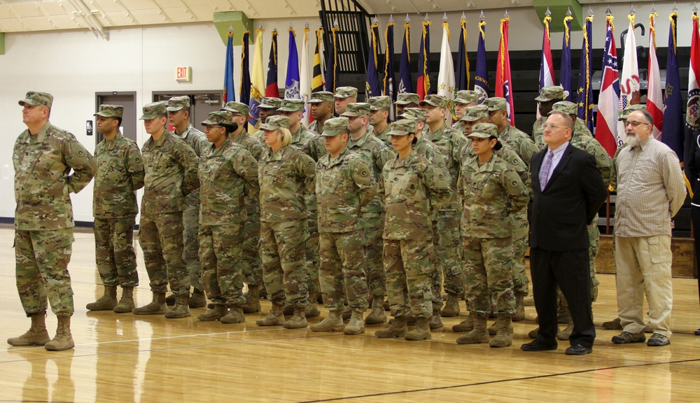 1st TSC Soldiers deploy to Kuwait