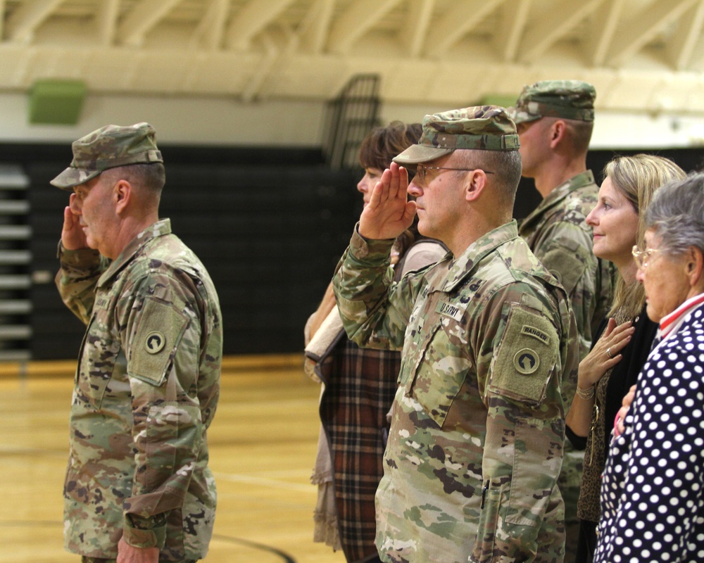 1st TSC Soldiers Deploy to Kuwait