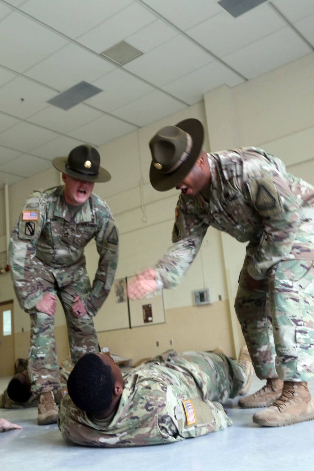 Recruit Sustainment Program warriors introduced to drill sergeants
