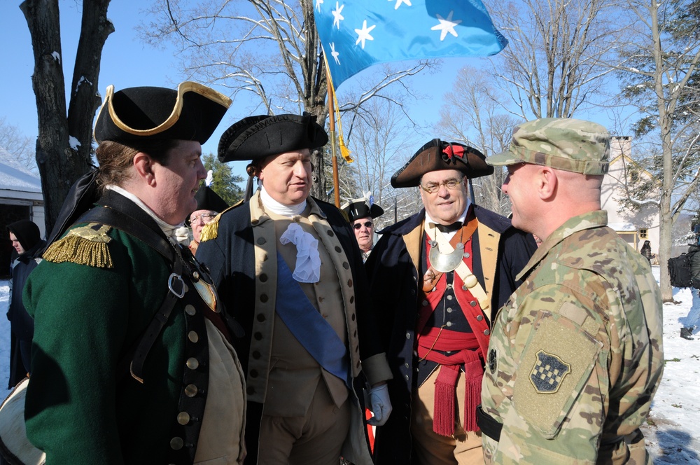 Army Reserve general joins community for historic re-enactment