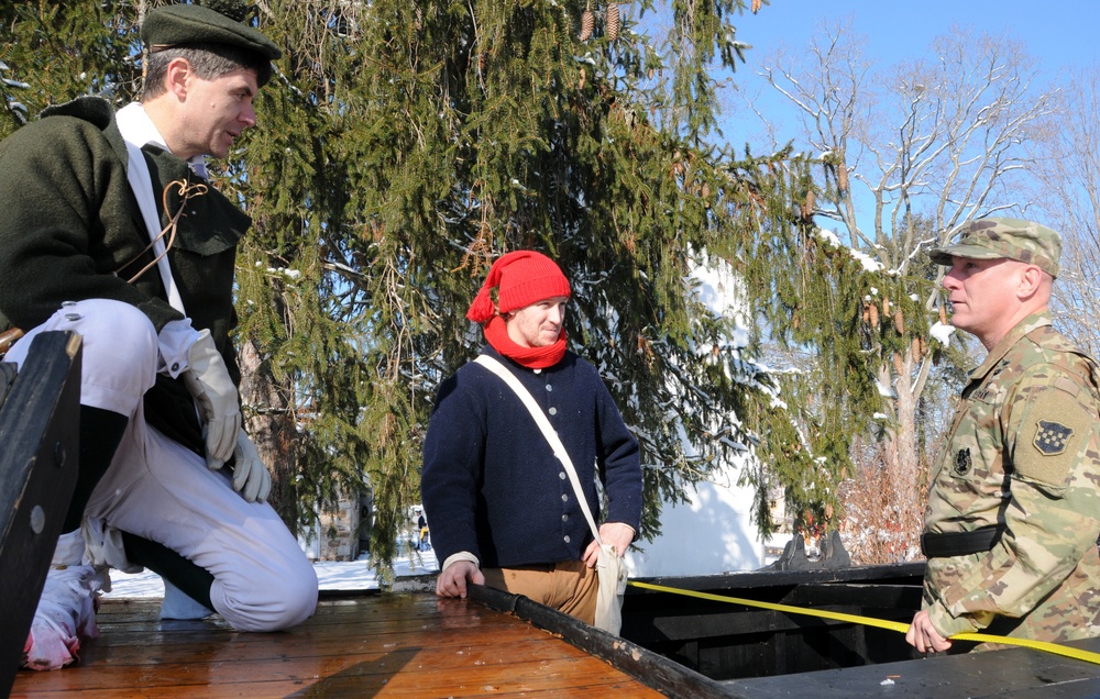 Army Reserve general joins community for historic re-enactment