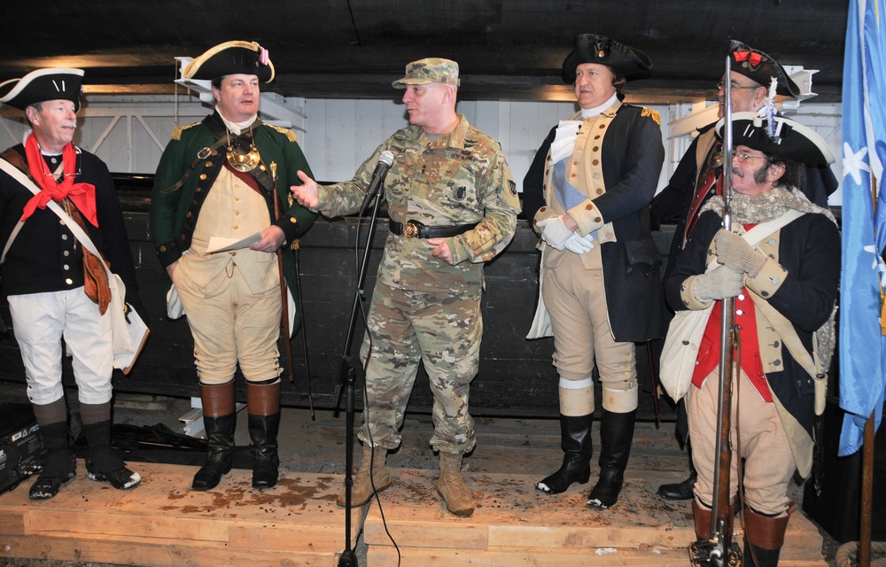 Army Reserve general joins community for historic re-enactment