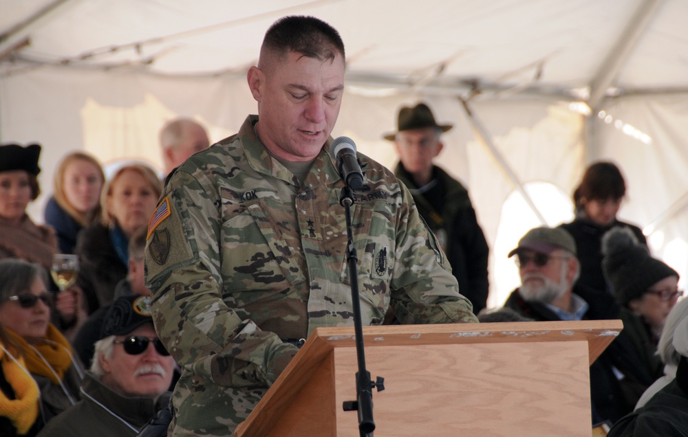 Army Reserve general joins community for historic re-enactment