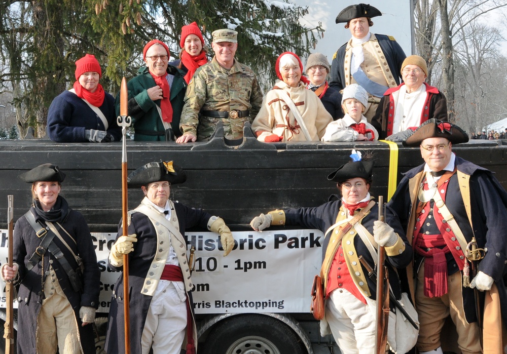 Army Reserve general joins community for historic re-enactment