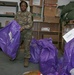 US Soldiers working mail and morale