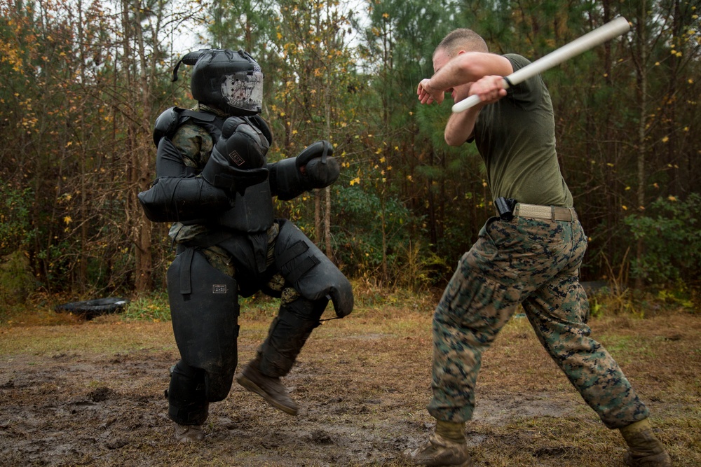 3rd Battalion 8th Marines Non-Lethal Weapons Training