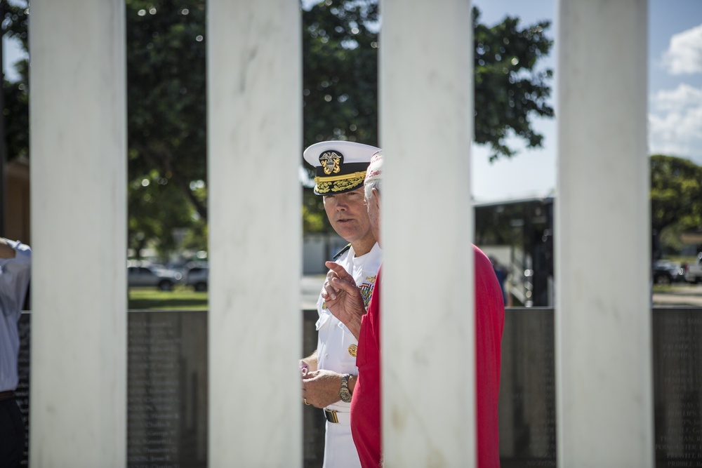 USS Oklahoma Memorial Ceremony